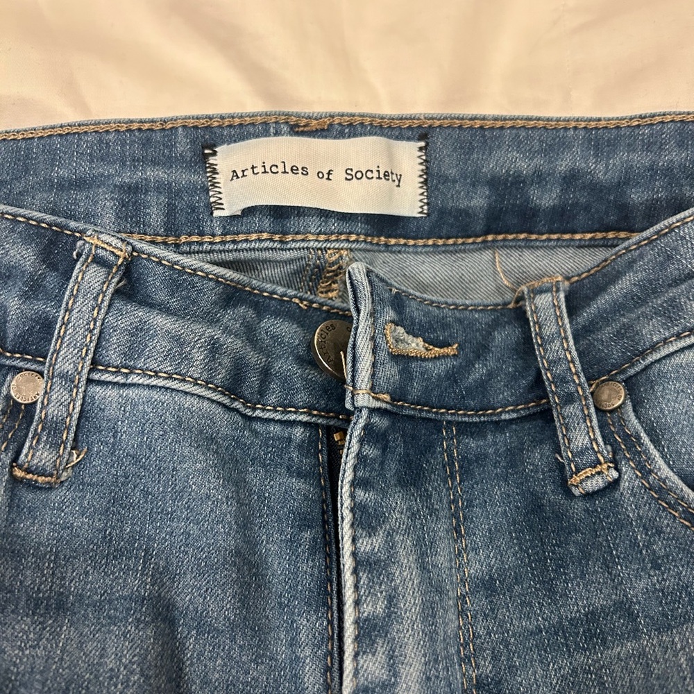 Articles Of Society Denim Blue Boot Cut Jeans, size 27 - Picture 4 of 8